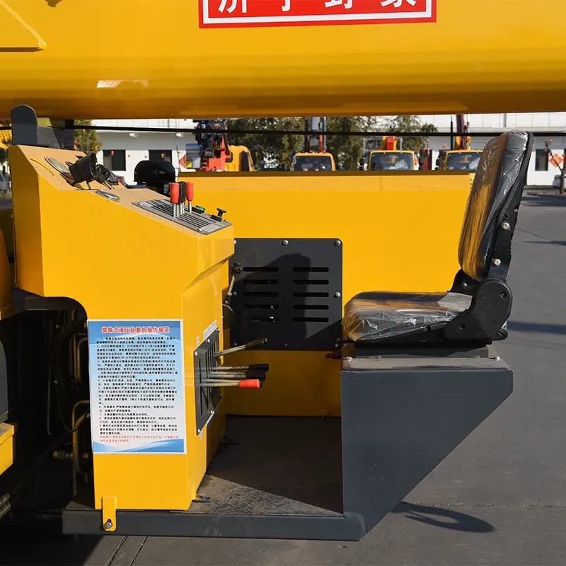 10-тонный жёлтый паучий кран (7)