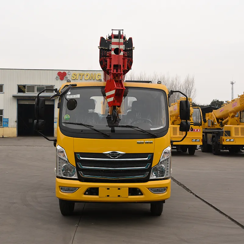 5-тонный автомобильный кран Foton (4)