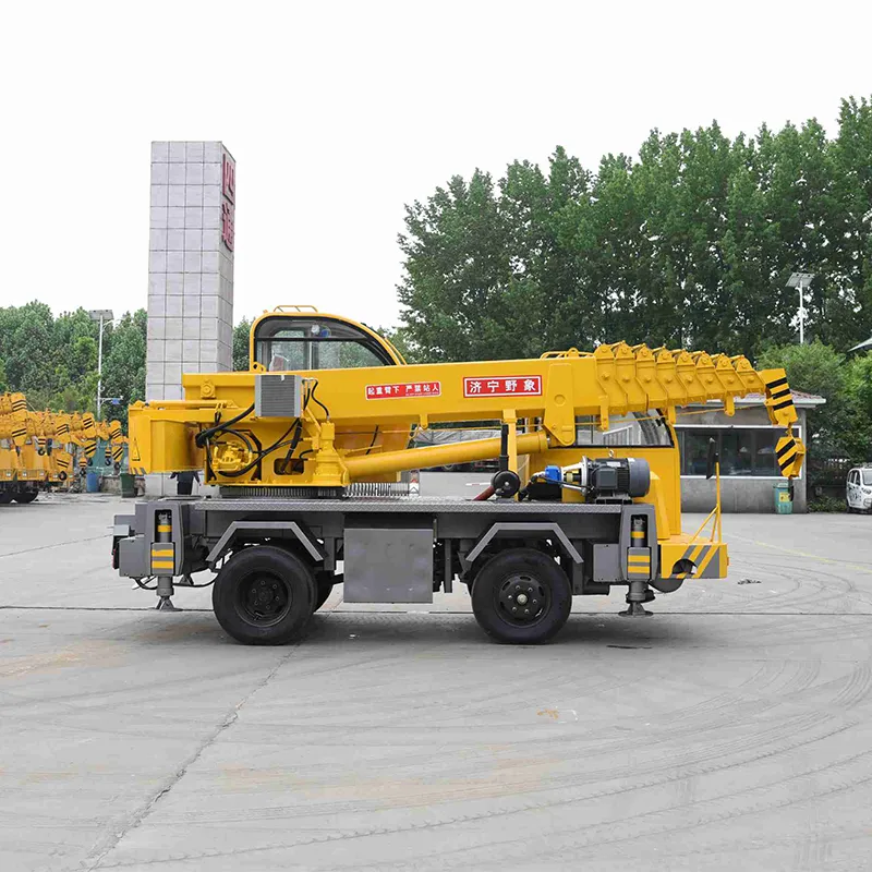 6-тонный 3.5-метровый 9-секционный самодельный кран (3)