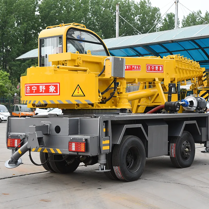 6-тонный 3.5-метровый 9-секционный самодельный кран (6)