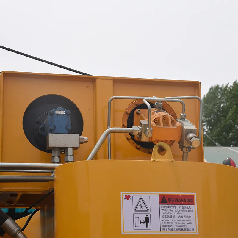 8-тонный автомобильный кран Foton (8)