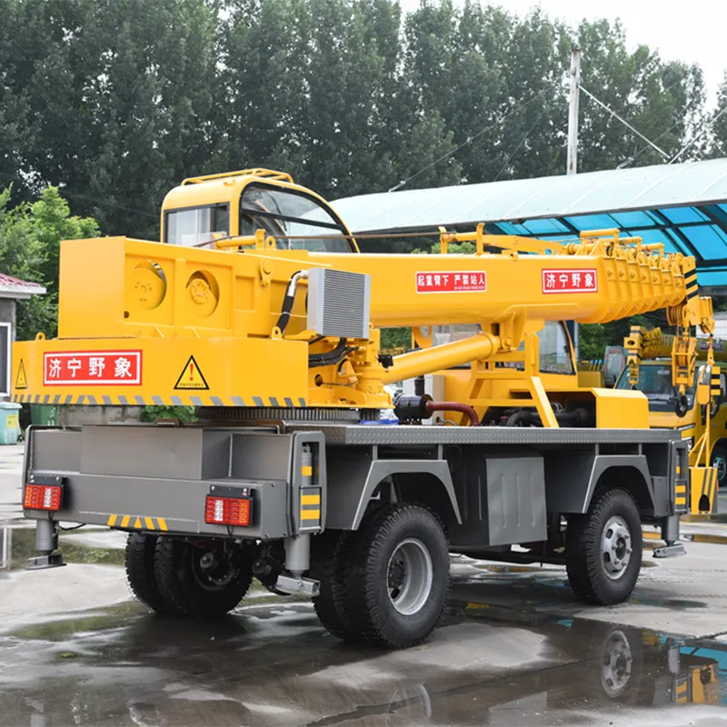 8-тонный самодельный кран (4)